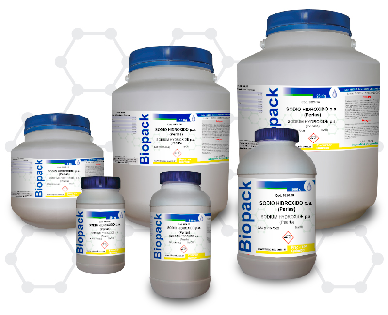 SODIO HIDROXIDO p.a. (Perlas)